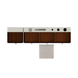 Glass Modern Floating Dressing Table with Tempered Top & Drawers Wall Mounted Beauty Station - thumbnail 6