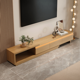 Quoint Extendable TV Stand with 3 Drawers 180 - 255 cm - thumbnail 9