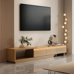 Quoint Extendable TV Stand with 3 Drawers 180 - 255 cm - thumbnail 3
