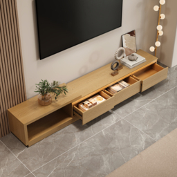 Quoint Extendable TV Stand with 3 Drawers 180 - 255 cm - thumbnail 8