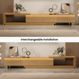 Quoint Extendable TV Stand with 3 Drawers 180 - 255 cm - thumbnail 6