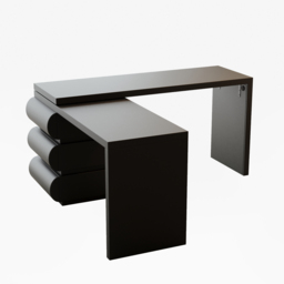 Humply Modern Minimalist Style L Shaped Desk Solid 1520mm Executive Office Desk - thumbnail 9