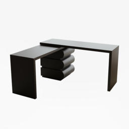 Humply Modern Minimalist Style L Shaped Desk Solid 1520mm Executive Office Desk - thumbnail 7