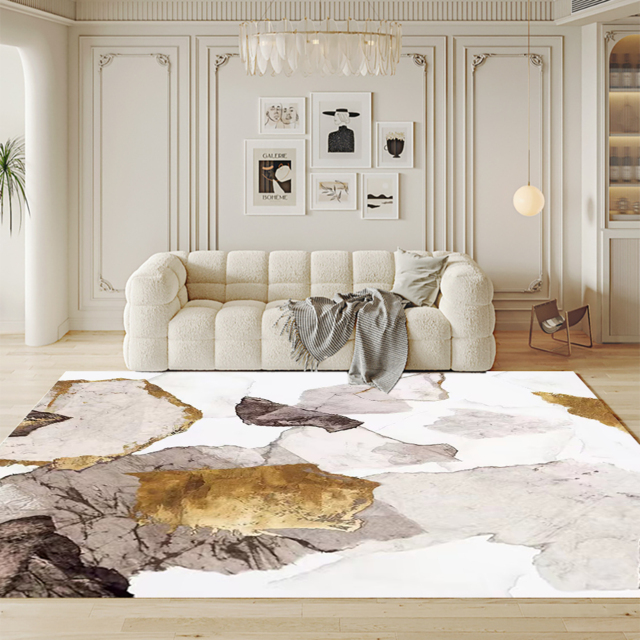1500mm x 2400mm Art Deco Area Rug with Abstract Pattern Decorative Carpet - image 1