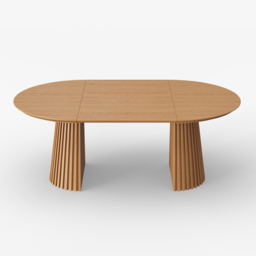 1200mm–2000mm Solid Wood Extendable Dining Table with 6 Chairs - thumbnail 6