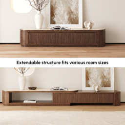 Velar 180 - 290 cm Extendable Sintered Stone Top TV Stand with 3 Drawers - thumbnail 8