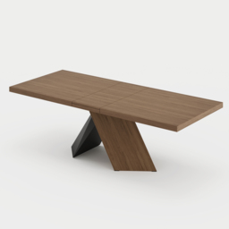1600mm-2000mm Extendable Walnut Dining Table & 8 Walnut Japandi Rattan Dining Chairs - thumbnail 9