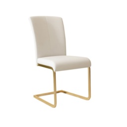 1600mm-2000mm Oval Extendable White Dining Table & 6 White PU Leather Dining Chairs - thumbnail 8