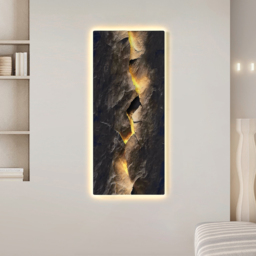 Extra-Large Modern LED Wall Art with Backlit Light Home Decor — USB Powered - thumbnail 4