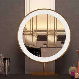 extendable Modern black dressing table with 5 drawers and dressing table with stool and mirror - thumbnail 6