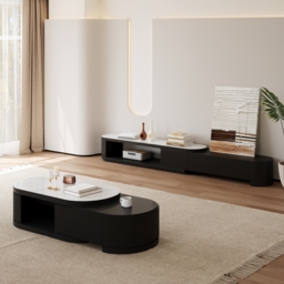 Velar 1803 mm Extendable TV Stand & Coffee Table Set - thumbnail 2