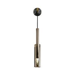 Minimalist Hanging Wall Light 1-Light Clear Armed Sconce Crystal Indoor Wall Lighting - thumbnail 8