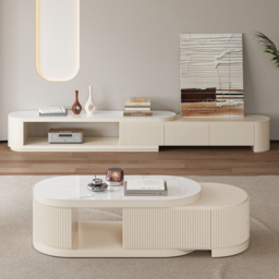 Velar 1803 mm Extendable TV Stand & Coffee Table Set - thumbnail 1