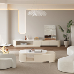 Velar 1803 mm Extendable TV Stand & Coffee Table Set - thumbnail 3