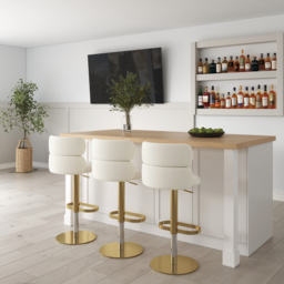 59.1'' Kitchen lsland with Wine Storage White Modern Large Kitchen Cabinet - thumbnail 3