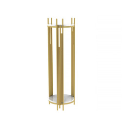 90 cm Tall Metal 2-Tiered Plant Stand Modern Corner Plant Stand Indoor - thumbnail 5