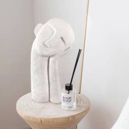 Modern Abstract White Resin Person Ornament Sculpture Home People Figurine Decor Art - thumbnail 6
