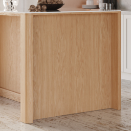 180 cm Kitchen Island Sintered Stone Top with Storage NaturalModern - thumbnail 7