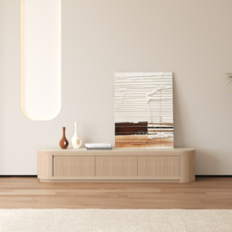 Velar Extendable Sintered Stone Top TV Stand with 3 Drawers (180 - 290 cm) - thumbnail 7
