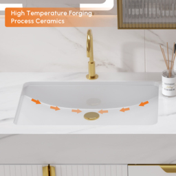 Aro 150cm Double Bathroom Vanity & 149cm Bathroom Storage Cabinet Set - thumbnail 9