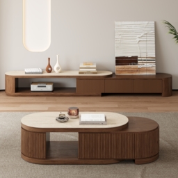 "Velar 71"" Extendable TV Stand & Coffee Table Set"