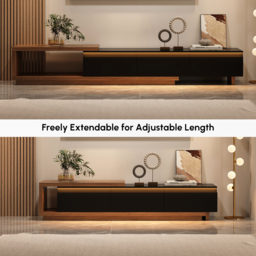 Quoint Extendable TV Stand with 3 Drawers (180 - 255 cm) - thumbnail 5