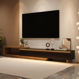 Quoint Extendable TV Stand with 3 Drawers (180 - 255 cm) - thumbnail 1
