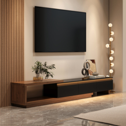Quoint Extendable TV Stand with 3 Drawers (180 - 255 cm) - thumbnail 3