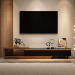 Quoint Extendable TV Stand with 3 Drawers (180 - 255 cm) - thumbnail 2