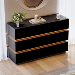 Lumio 1200 mm LED 6-Drawer Dresser with Charging Station - thumbnail 7