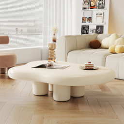 Extendable TV Stand & Abstract Coffee Table Set - thumbnail 8