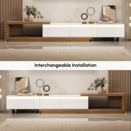 Quoint Extendable TV Stand with 3 Drawers 180 - 255 cm - thumbnail 5
