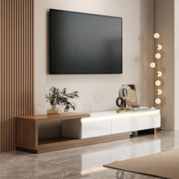 Quoint Extendable TV Stand with 3 Drawers 180 - 255 cm - thumbnail 3