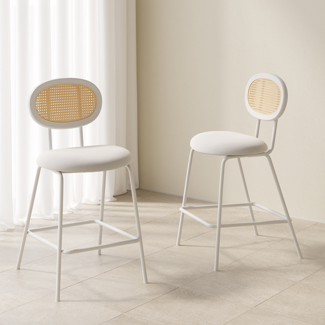 Kitchen Island White Wood Bar Stools With Backs 1830mm Large White