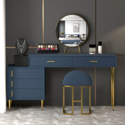 6 drawer blue dresser Melody Upholstered Pacific readynew3 Colour:navy pinstripe Drawers are reinforced with snapshots into my very
