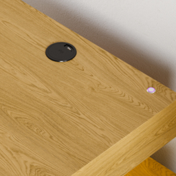 Modern Smart Bedside Table with Light 2 Drawer Bedside Table with Charging Station - thumbnail 9