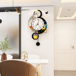"26"" Silent Wall Clock with Voice-Activated & Dual Power Supply" - thumbnail 4