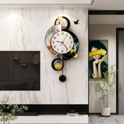 "26"" Silent Wall Clock with Voice-Activated & Dual Power Supply" - thumbnail 2