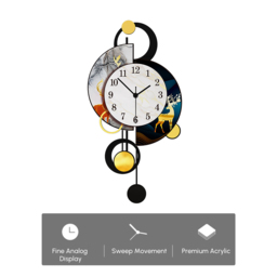 "26"" Silent Wall Clock with Voice-Activated & Dual Power Supply" - thumbnail 6