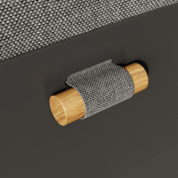 Tevara Teak & Aluminium Garden Swivel Chair Modern Yard & Patio Furniture in Grey Cushion Included - thumbnail 9