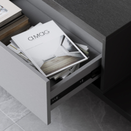 Fero Grey Extendable TV Stand with 2 Drawers(120 - 200 cm) - thumbnail 7