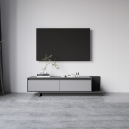 Fero Grey Extendable TV Stand with 2 Drawers(120 - 200 cm) - thumbnail 4