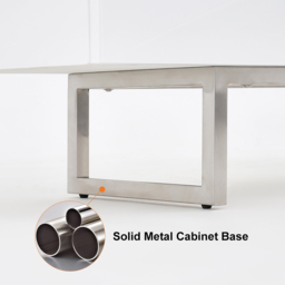 Modern 1800mm White Buffet Sideboard Kitchen Cabinet with 4 Doors Adjustable Shelves - thumbnail 6