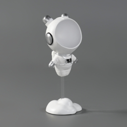 Modern White Astronaut Side Table Floor Figurine End Table Storage Decoration - thumbnail 7