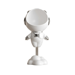 Modern White Astronaut Side Table Floor Figurine End Table Storage Decoration - thumbnail 4