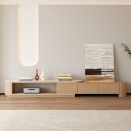 Velar Extendable Sintered Stone Top TV Stand with 3 Drawers (180 - 290 cm) - thumbnail 2