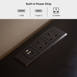 1200 mm Modern Natural 6-Drawer Dresser with Charging Station - thumbnail 8
