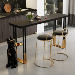 Sculpture Tray End Table Modern Black Side Table with Tissue Storage - thumbnail 4