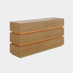 Lumio 1500 mm LED 6-Drawer Dresser with Charging Station - thumbnail 9