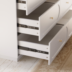 120 cm Modern Natural 6-Drawer Dresser with Charging Station - thumbnail 9